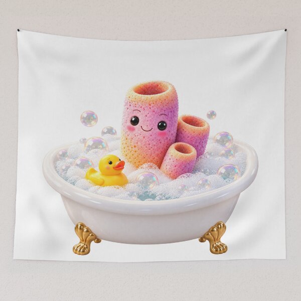 Item preview, Bubbly Tube Sea Sponge Bathtub designed and sold by Sillytoe.