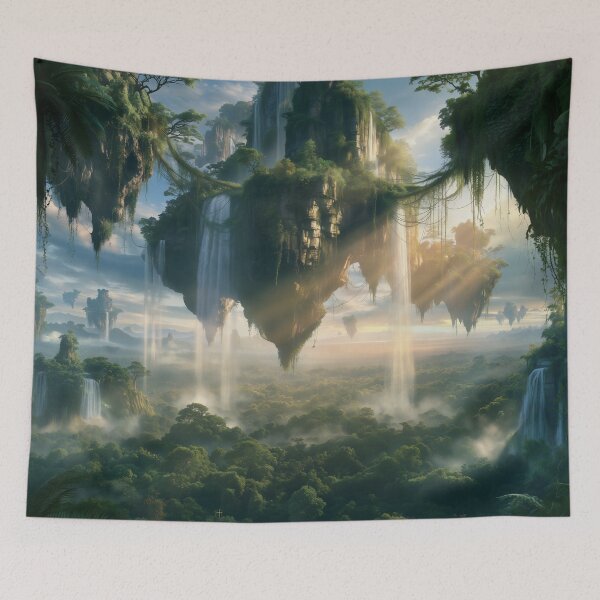 Item preview, The Kingdoms Above the Clouds designed and sold by oanaunciuleanu.