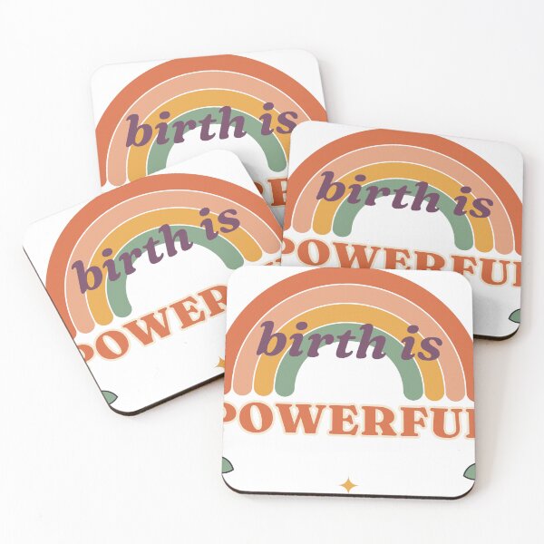 Item preview, Birth Is Powerful Boho Rainbow Midwife designed and sold by myriamec.
