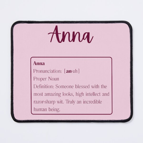 Item preview, Anna - A Dictionary Definition designed and sold by AndysTeeShop.