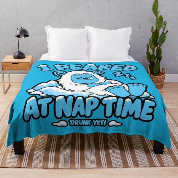 Item preview, I Peaked at Nap Time – Drunk Yeti Sleepy Humor designed and sold by DrunkYeti.