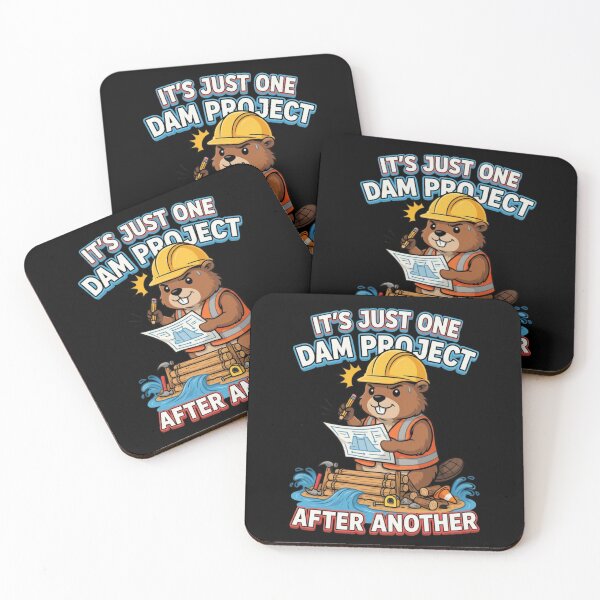 Item preview, It's Just One Dam Project After Another Funny Beaver designed and sold by Naitsebas.