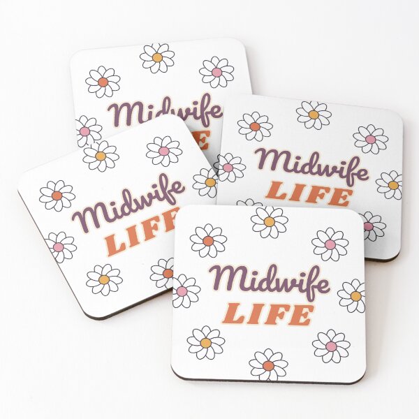 Item preview, Midwife Life Daisy Flowers designed and sold by myriamec.