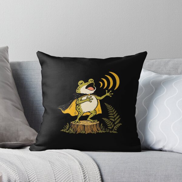 Item preview, Swamp Opera Singer Frog - Funny Midnight Croak designed and sold by AMICO77.