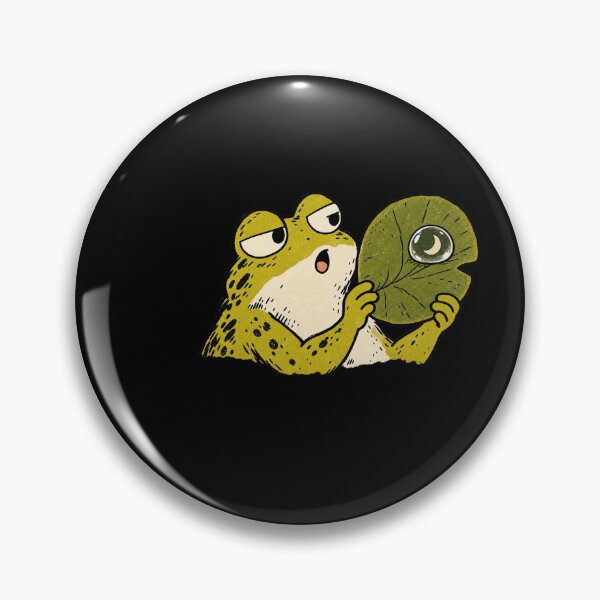 Item preview, Skeptical Frog Rehearsing to a Moon Reflection designed and sold by AMICO77.