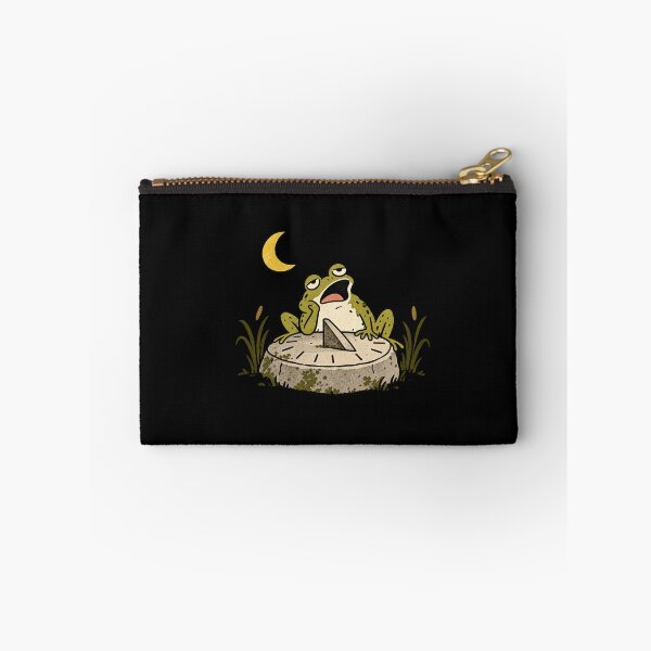 Item preview, Sleepy Frog Night Watch on a Sundial designed and sold by AMICO77.