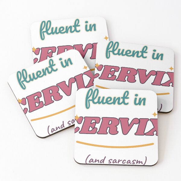 Item preview, Fluent in Cervix Funny Midwife designed and sold by myriamec.