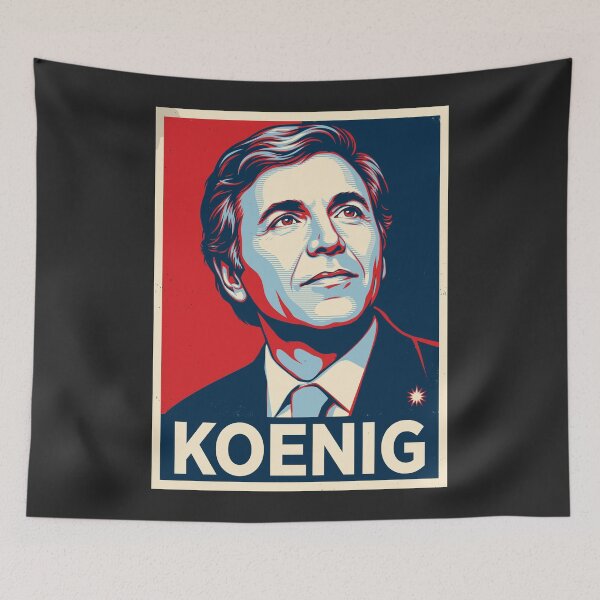Item preview, Koenig Retro Hope Style Pop Art Portrait Poster designed and sold by Designart68.