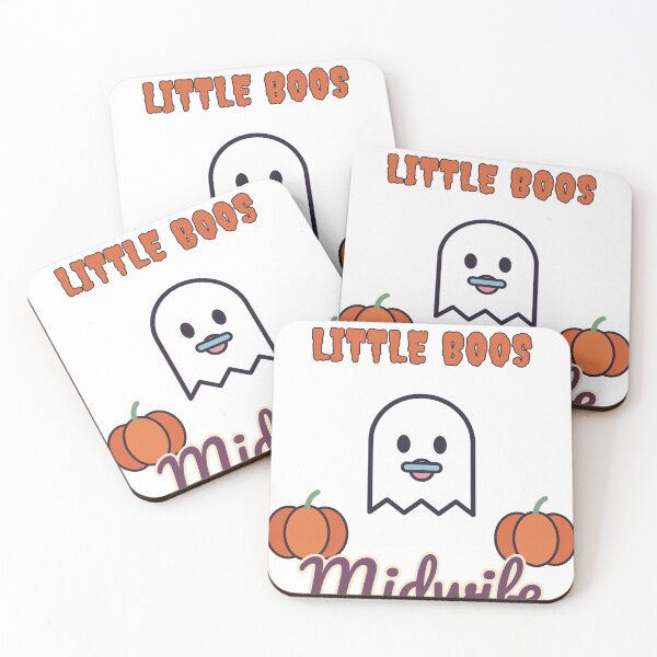 Item preview, Catching Little Boos Midwife Halloween Ghost Baby designed and sold by myriamec.