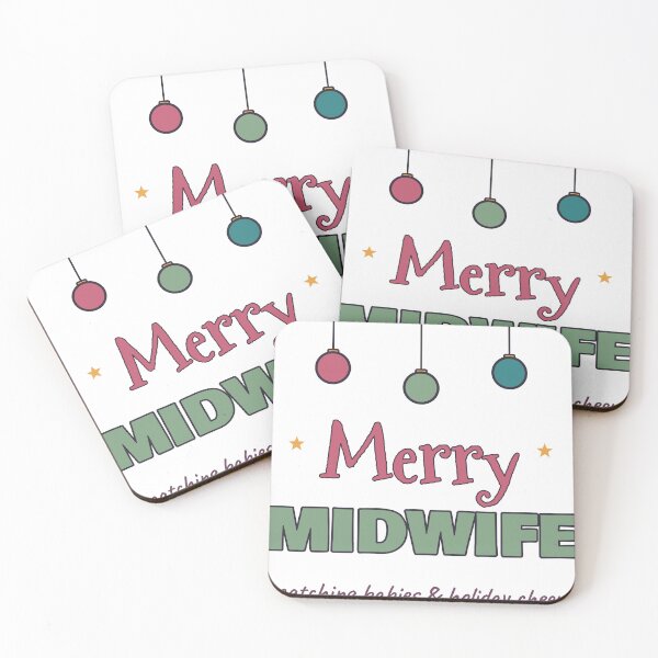 Item preview, Merry Midwife Christmas Holiday designed and sold by myriamec.