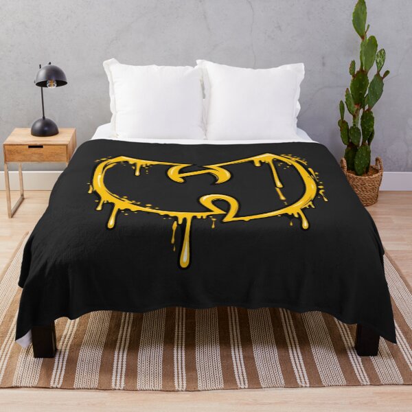 Item preview, Wu Tang Clan Yellow Melting Dripping Logo Style designed and sold by VintageSocArt.