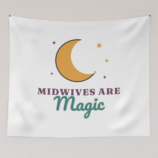 Item preview, Midwives Are Magic Celestial Moon designed and sold by myriamec.