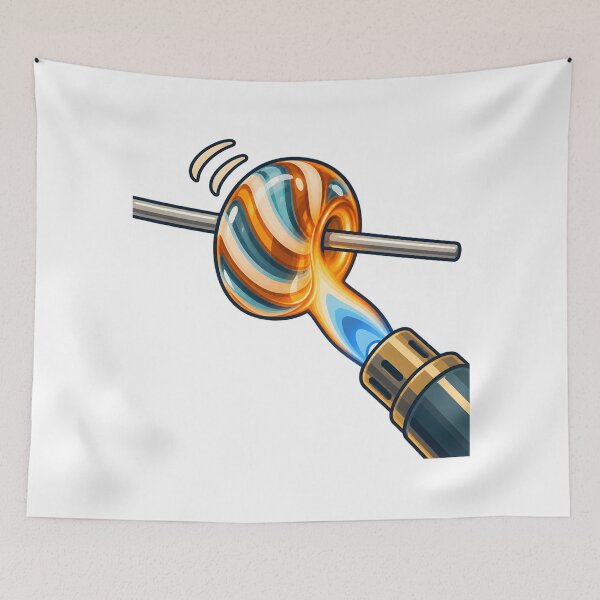 Item preview, Lampwork Glass Bead In The Flame designed and sold by Philippa Shop.