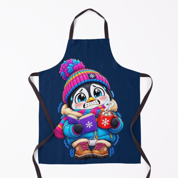 Item preview, Global Warming My Flipper Funny Penguin Cute Art designed and sold by M. Mamdouh Artworks.