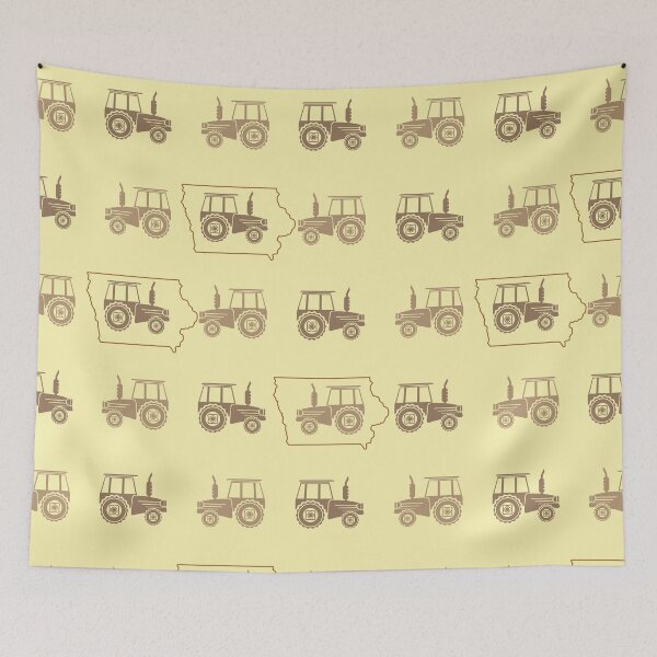 Item preview, Iowa Tractor Print designed and sold by April Long Designs.
