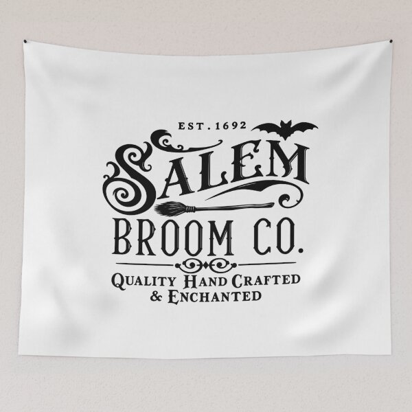 Item preview, Salem Broom Co. Est. 1692 Quality Hand Crafted & Enchanted designed and sold by Designart68.