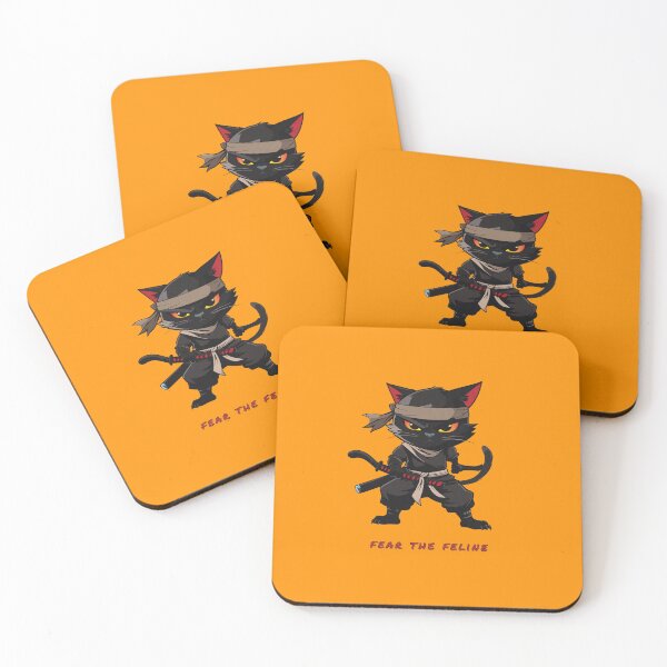 Item preview, Fear The Feline Ninja Warrior - Paws soft. Claws sharp. designed and sold by Asterisk-a.