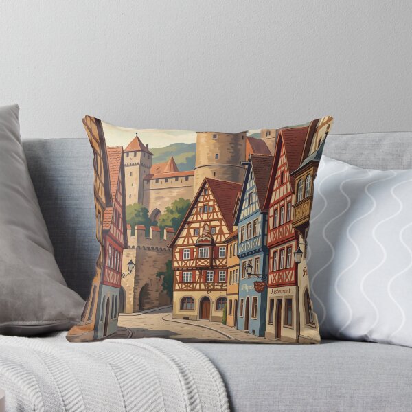 Item preview, Dinkelsbuhl Germany - Vintage Medieval Old Town designed and sold by Bomax121.