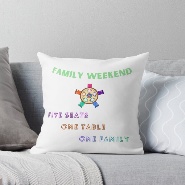 Item preview, Family Weekend - Colourful Family Time Design designed and sold by JiderichHub.
