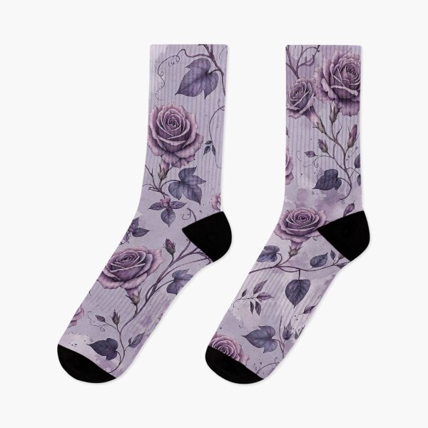 Item preview, Dusty Lavender Roses Floral Design designed and sold by Funkelstein Designs.