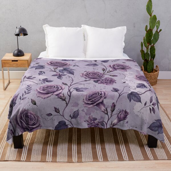 Item preview, Dusty Lavender Roses Floral Design designed and sold by Funkelstein Designs.