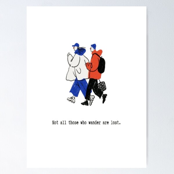 Item preview, Wanderlust travel quote aesthetic design  designed and sold by Design-MSG.