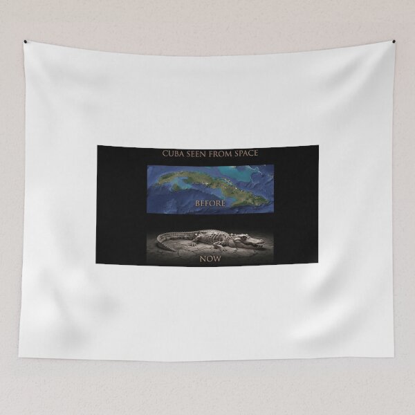 Item preview, Cuba Seen From Space - Metaphorical Artistic Design designed and sold by DenisAcosta.