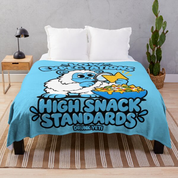Item preview, Low Expectations High Snack Standards – Drunk Yeti designed and sold by DrunkYeti.