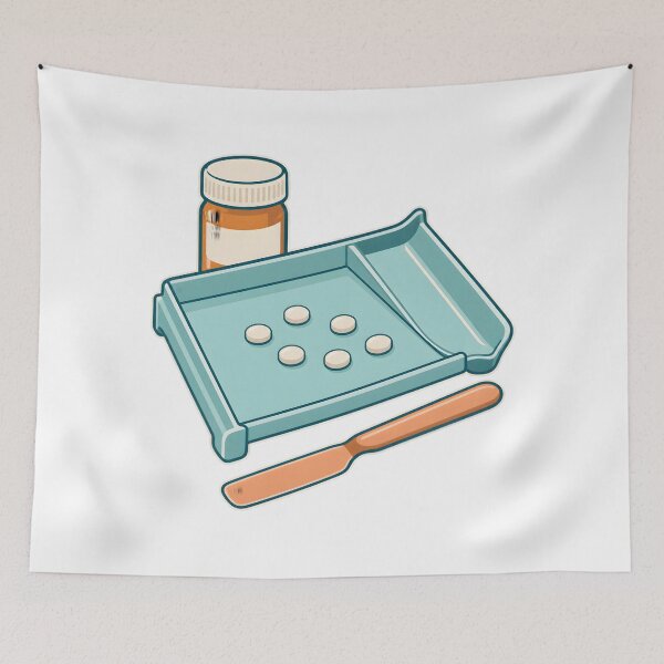 Item preview, Pharmacy Technician Precision Counting Tray designed and sold by Philippa Shop.