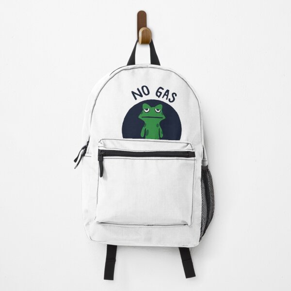 Item preview, No Gas Just A Line Unimpressed Frog Deadpan Meme designed and sold by MOHAMED.