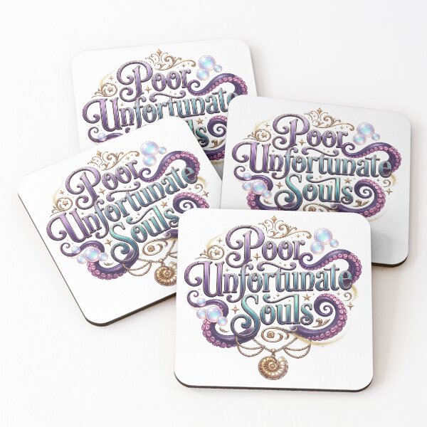 Item preview, The Little Mermaid - POOR UNFORTUNATE SOULS designed and sold by Lyric Vault - Rock on.