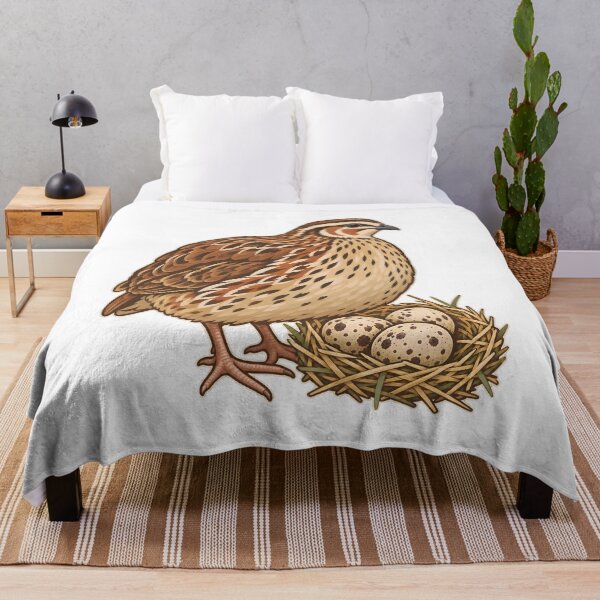 Item preview, Coturnix Quail and Speckled Eggs designed and sold by Philippa Shop.