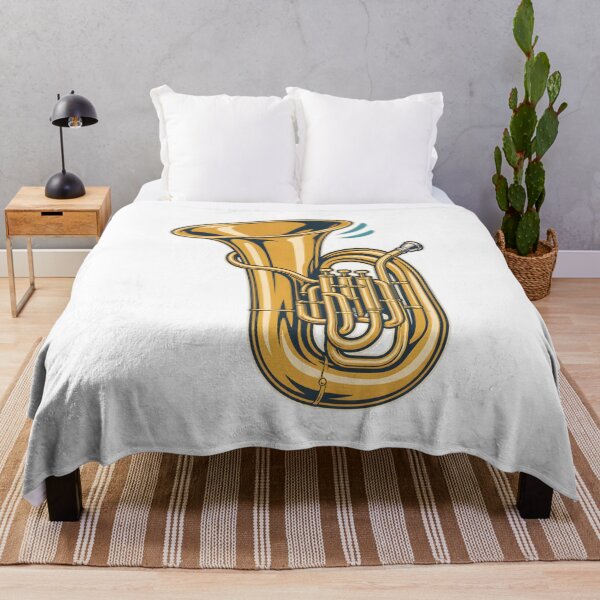 Item preview, Tuba Player Brass Bell Graphic designed and sold by Philippa Shop.