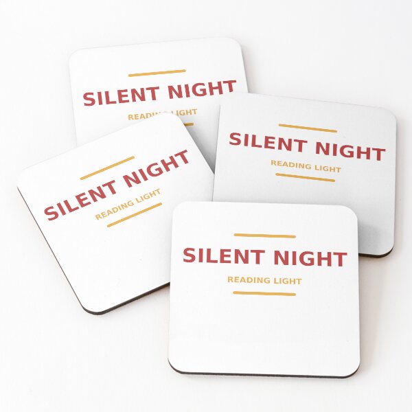 Item preview, Book Club Christmas Silent Night Reading Light Reader Gift designed and sold by ClubLifeCo.