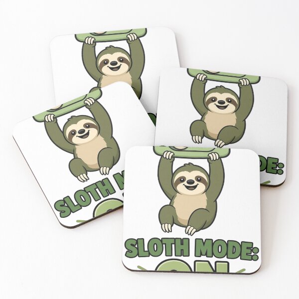 Item preview, Sloth Mode On Cute Lazy Sloth Funny Nap Day Design designed and sold by TitanForged.