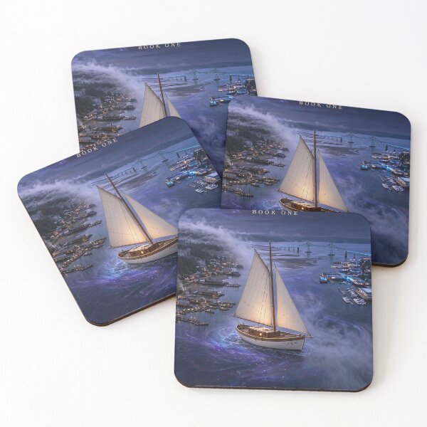 Item preview, The Fog Line: Sloop at Night designed and sold by Synthetic Desk.