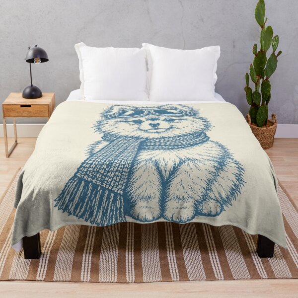 Item preview, Pomeranian Puppy Winter Sport Cute Vintage Dog designed and sold by Y-Vibes.