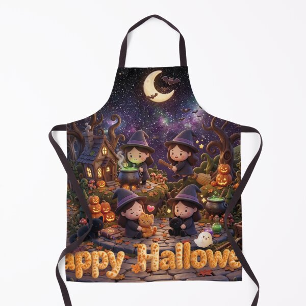 Item preview, Cute Halloween Witches designed and sold by EtelGodoy.