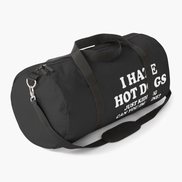 Item preview, I Hate Hot Dogs Just Kidding Can You Imagine Retro Typography Hot Dog designed and sold by mareix.