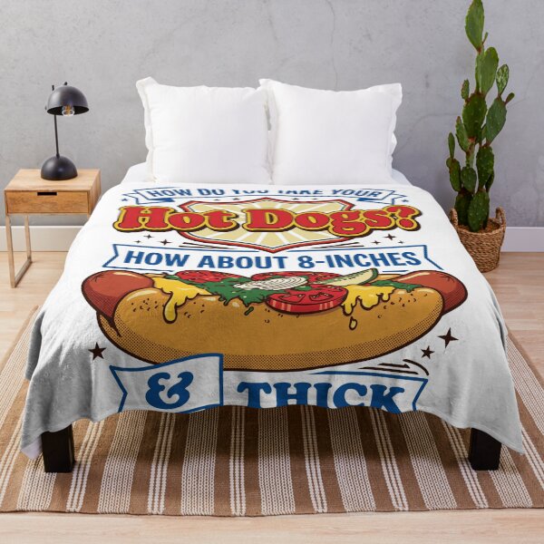 Item preview, How Do You Take Your Hot Dogs How About 8-Inches And Thick Funny BBQ designed and sold by mareix.