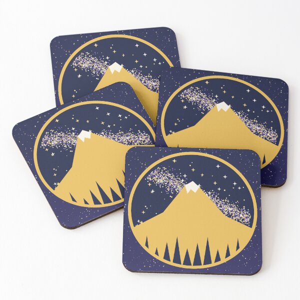 Item preview, Mt. Hood Under the Milky Way designed and sold by coconuth3ad.