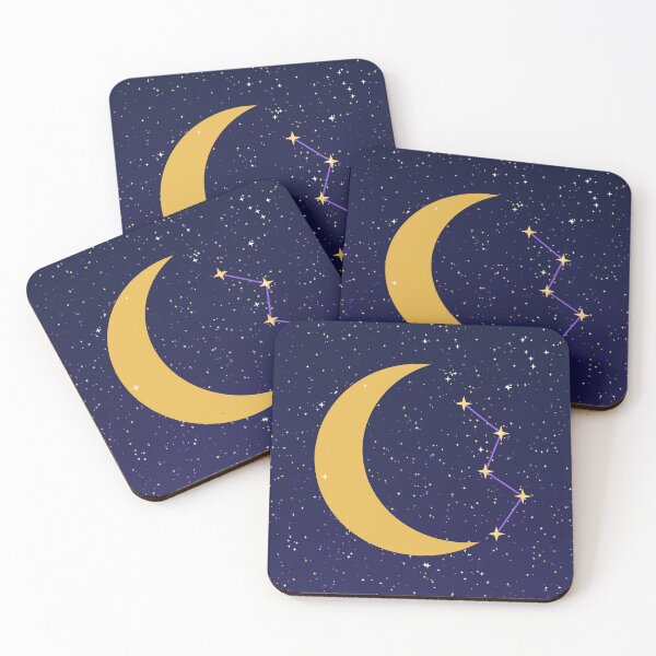 Item preview, Gold Crescent & Constellation designed and sold by coconuth3ad.