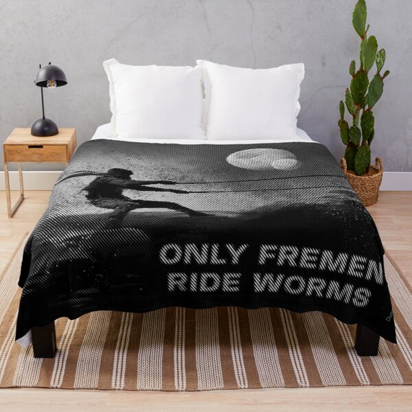 Item preview, Only Fremen Ride Worms - Riding Shai-Hulud designed and sold by memendesign.