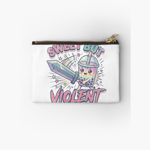 Item preview, Anime Boba Tea Samurai Katana Warrior Graphic Sweet But Violent  designed and sold by YouGetAShirt.
