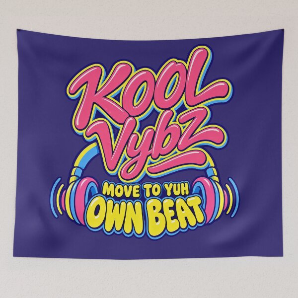 Item preview, Kool Vybz – Move to Yuh Own Beat Colorful Headphone designed and sold by digitalbob60.