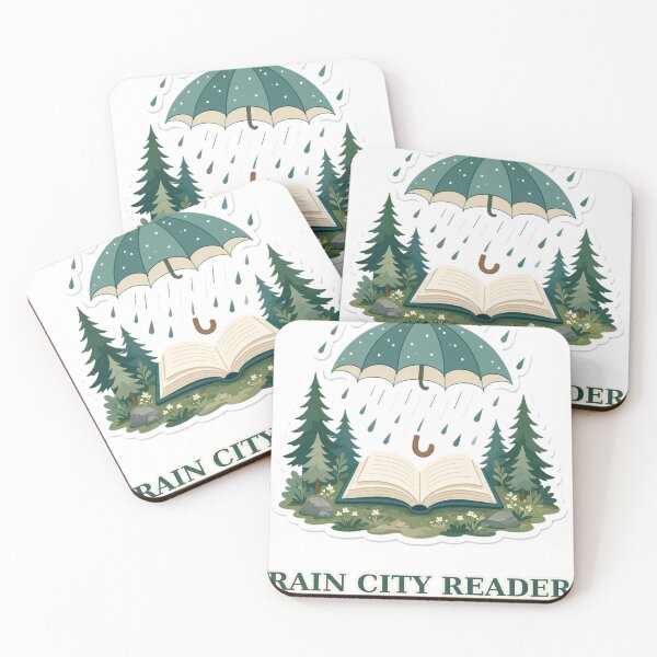 Item preview, Rain City Reader designed and sold by Synthetic Desk.