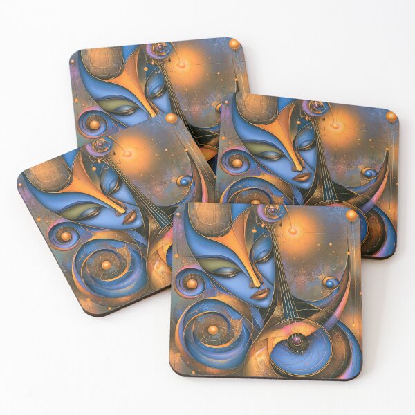 Item preview, Cosmic Rhythms of the Blue Muse designed and sold by bloorose.