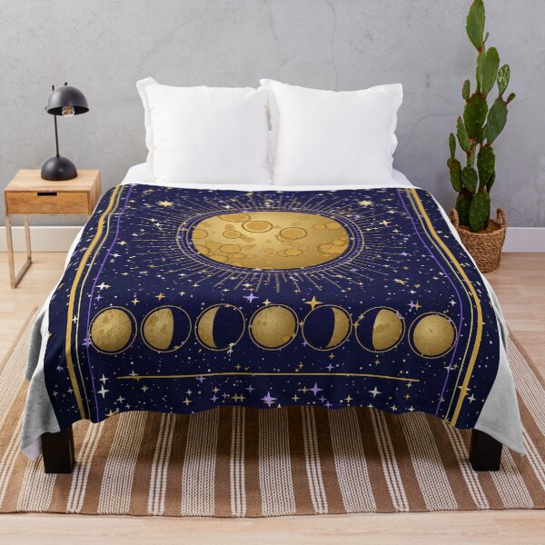 Item preview, Moon Phases Tarot-Style Print designed and sold by coconuth3ad.