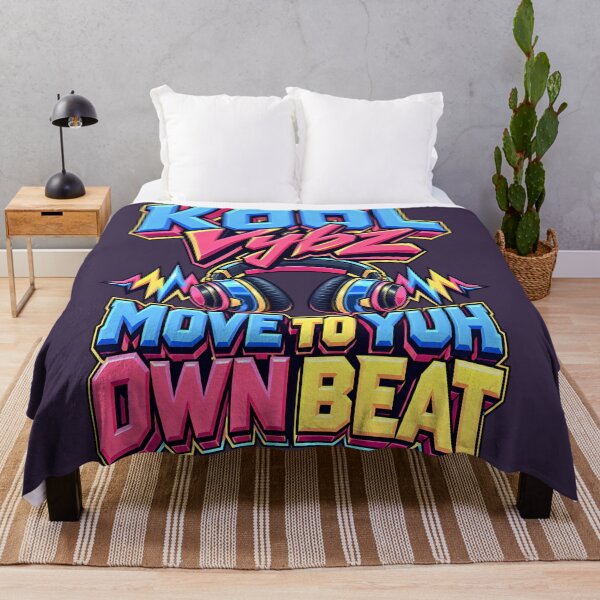 Item preview, Kool Vybz Headphones – Move to Yuh Own Beat 3D Graffiti designed and sold by digitalbob60.