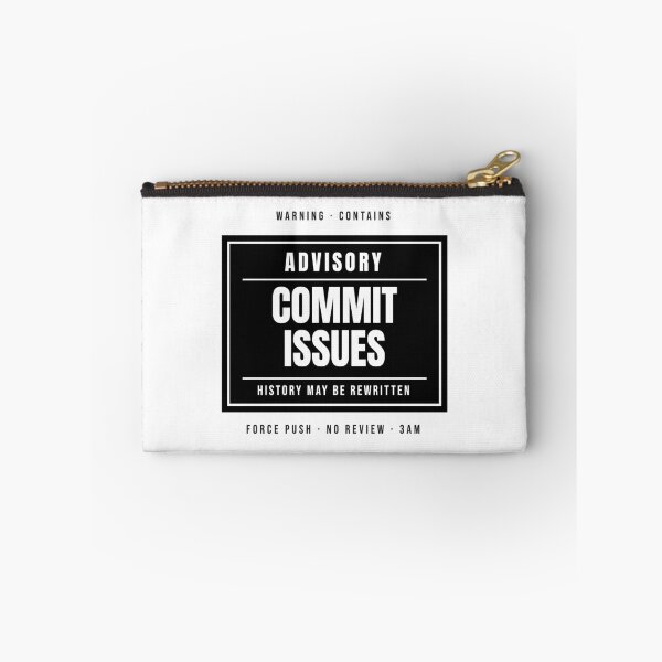 Item preview, Commit Issues Git Advisory designed and sold by Esc To Interrupt.